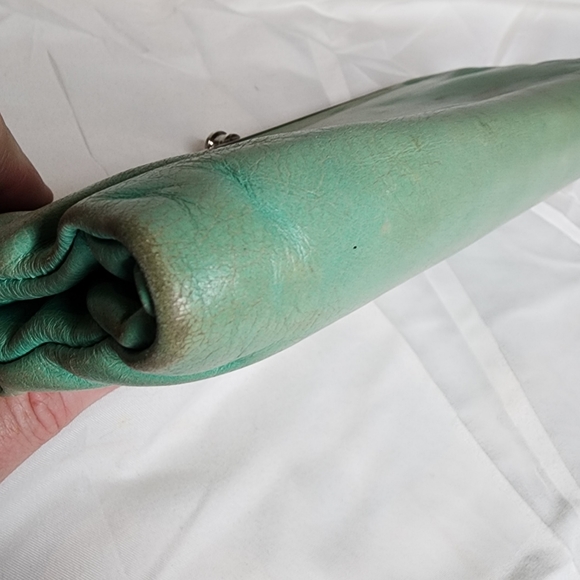 Hobo International Vintage Lauren Double Kiss Lock Clutch /Wallet - Picture 4 of 16